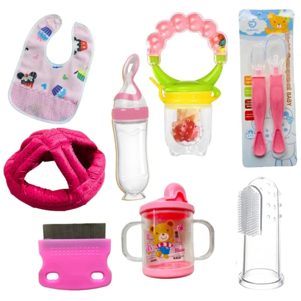 8 Pieces Baby Care Combo Set